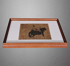 鄂温克书画装裱配框服务案例