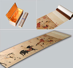 鄂温克馆藏书画复制博物馆书画复制服务